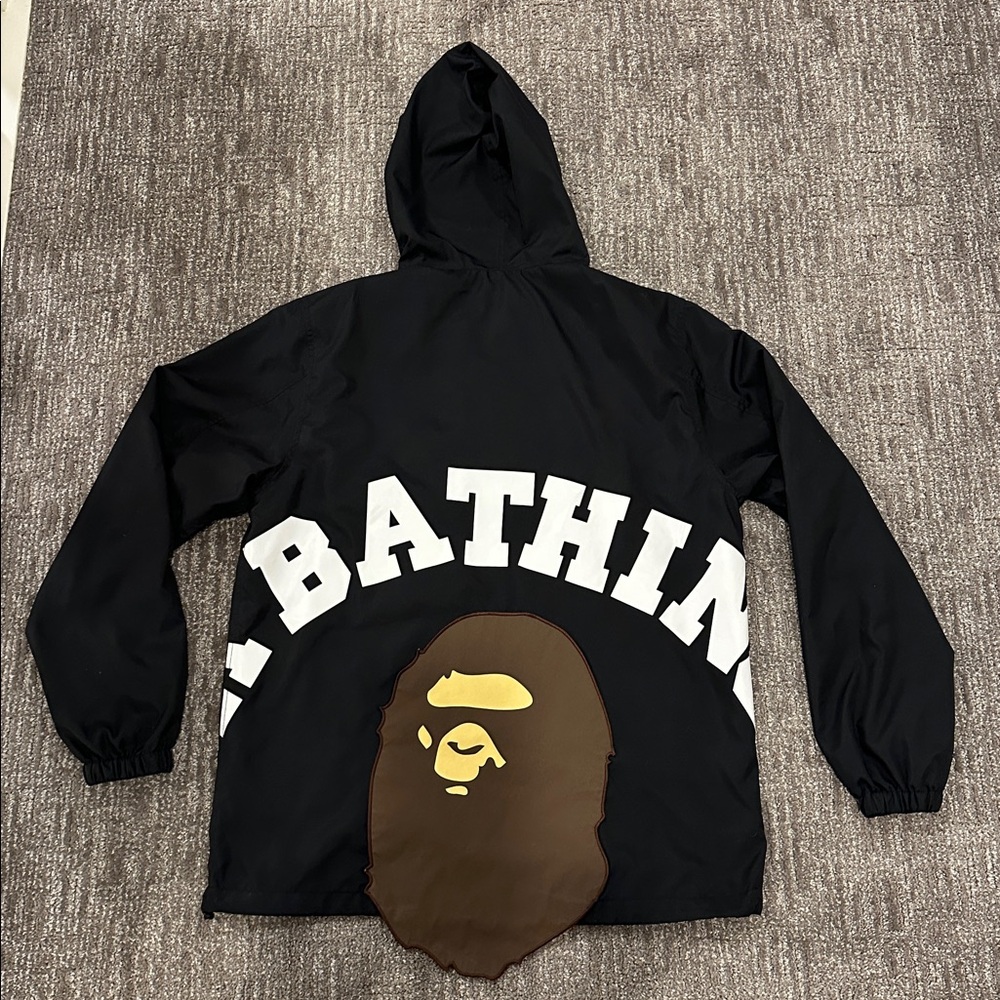 Black BAPE windbreaker